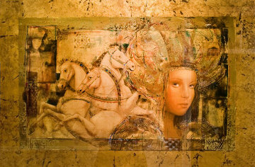 Horses of Carthage AP 1998 Limited Edition Print - Csaba Markus Horses of Carthage AP 1998 Limited Edition Print - Csaba Markus