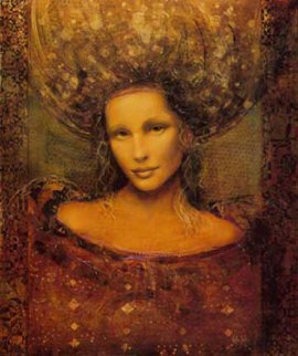 Ladonna 1999 Embellished Limited Edition Print - Csaba Markus Ladonna 1999 Embellished Limited Edition Print - Csaba Markus