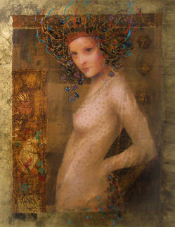 Athena Dreams 1997 Embellished Limited Edition Print - Csaba Markus Athena Dreams 1997 Embellished Limited Edition Print - Csaba Markus