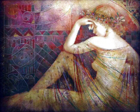 Venetian Muse 2005 Embellished Limited Edition Print - Csaba Markus