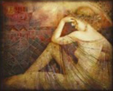 Venetian Muse 2005 Embellished Limited Edition Print - Csaba Markus Venetian Muse 2005 Embellished Limited Edition Print - Csaba Markus