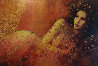 Waiting Embellished 2005 on Panel Limited Edition Print by Csaba Markus - 0