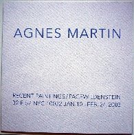 Untitled Lithograph # 1 2003 Limited Edition Print by Agnes Bernice Martin - 3 Untitled Lithograph # 1 2003 Limited Edition Print by Agnes Bernice Martin - 3