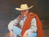 Old Man From Ameca 1969 30x24 Original Painting by Esperanza Martinez - 1