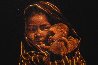 Girl With Doll 32x28 Original Painting by Esperanza Martinez - 4 Girl With Doll 32x28 Original Painting by Esperanza Martinez - 4