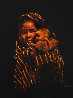 Girl With Doll 32x28 Original Painting by Esperanza Martinez - 0 Girl With Doll 32x28 Original Painting by Esperanza Martinez - 0