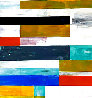 Abstract Composition 9 2013 37x29 Original Painting by Lloyd Martin - 1