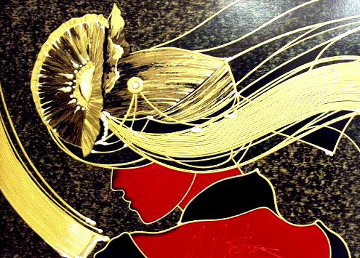 Golden Grace PP Embellished Limited Edition Print - Martiros Martin Manoukian Golden Grace PP Embellished Limited Edition Print - Martiros Martin Manoukian