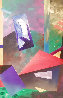 Geometry Study 1992  35x23 Original Painting by Joel Masewich - 0