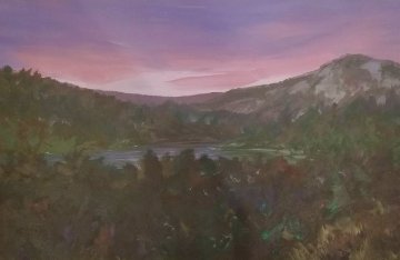Evening State III 1993 22x32 Original Painting - Joel Masewich Evening State III 1993 22x32 Original Painting - Joel Masewich