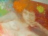 Untitled Female Painting  (Mermaid/Fantasy) 1975 18x22 Original Painting by Felix Mas - 5