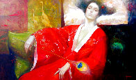 Adagio 2003 24x40 Original Painting by Felix Mas - 0 Adagio 2003 24x40 Original Painting by Felix Mas - 0