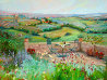Al Fresco 2005 60x48 - Huge Original Painting by Marie Massey - 1