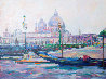 Venetian Twilight 2009 30x40  Huge Original Painting by Marie Massey - 0