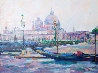 Venetian Twilight 2009 30x40  Huge Original Painting by Marie Massey - 3