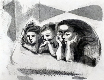 Bronte Sisters Limited Edition Print - Andre Masson Bronte Sisters Limited Edition Print - Andre Masson
