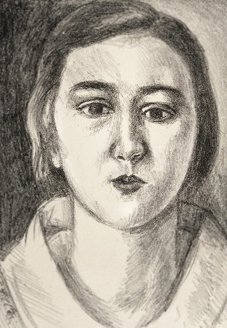 Jeune Fille Au Col D'organdie 1923 Limited Edition Print - Henri Matisse