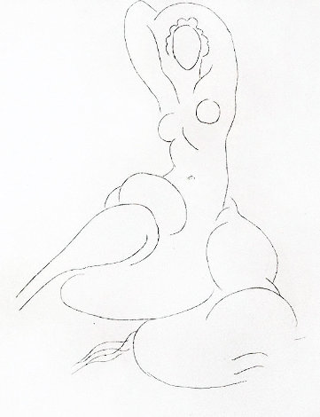 Nu Pour Cleveland (Nude For Cleveland) 1932 HS Limited Edition Print - Henri Matisse