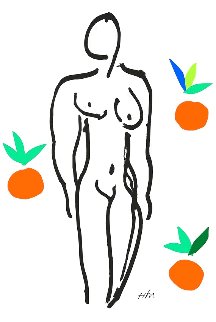 Le Nu Aux Oranges (Nude With Oranges) Limited Edition Print - Henri Matisse Le Nu Aux Oranges (Nude With Oranges) Limited Edition Print - Henri Matisse