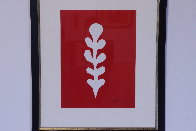 Palme Blanche Sur Fond Rouge 1970 Limited Edition Print by Henri Matisse - 2 Palme Blanche Sur Fond Rouge 1970 Limited Edition Print by Henri Matisse - 2