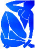 Nu Bleu III 1988-Signé Dans La Planche Suivant La Decision De La Succession on verso. Limited Edition Print by Henri Matisse - 0