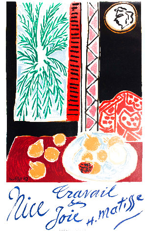 Nice, Travail Et Joie 1947 Limited Edition Print - Henri Matisse