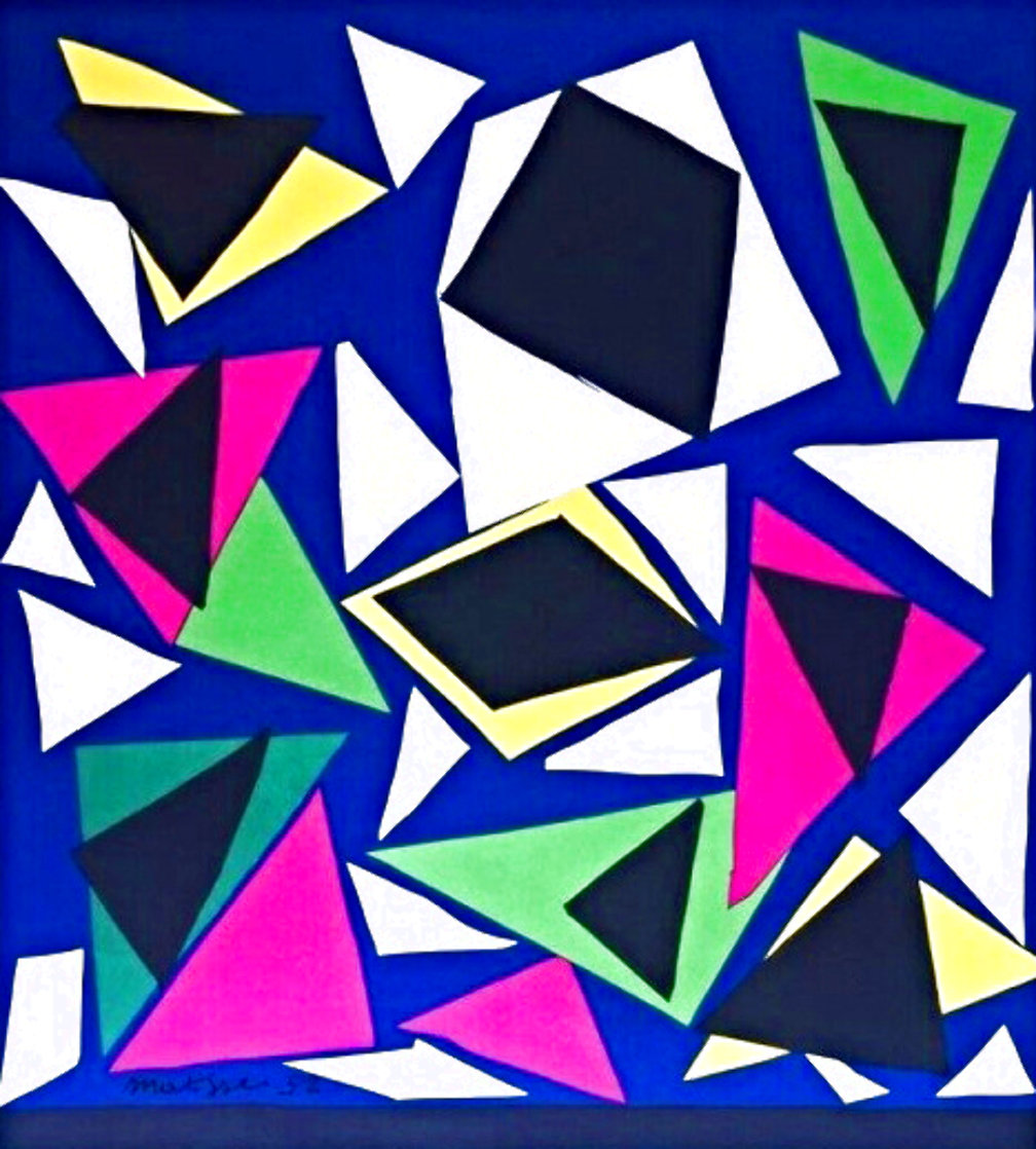 Atelier Mourlot Cut Outs 1984 Limited Edition Print by Henri Matisse Atelier Mourlot Cut Outs 1984 Limited Edition Print by Henri Matisse