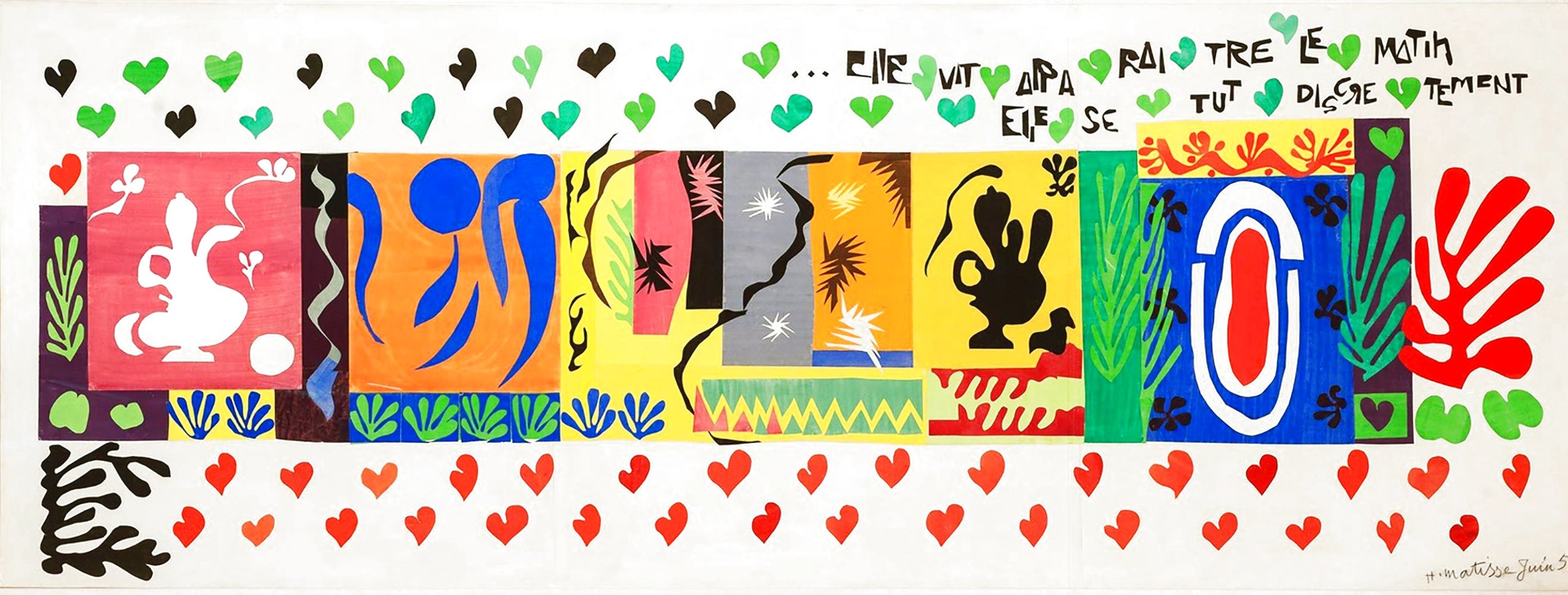 Elle Vit Apparaître Le Matin 1960 Limited Edition Print by Henri Matisse Elle Vit Apparaître Le Matin 1960 Limited Edition Print by Henri Matisse
