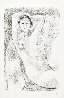 Nu Assis Dans Un Fauteuil Au Decor Fleuri 1924 HS Limited Edition Print by Henri Matisse - 0