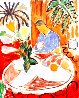 Small Interior with Round Marble Table 1947 Limited Edition Print by Henri Matisse - 0
