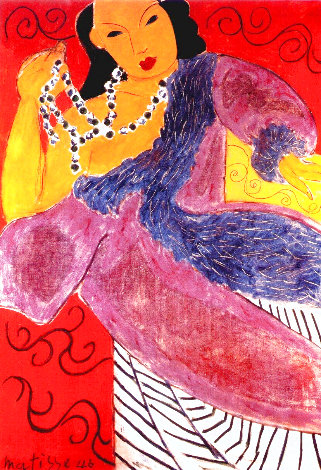 L'Asie (Asia) 1948 Limited Edition Print - Henri Matisse