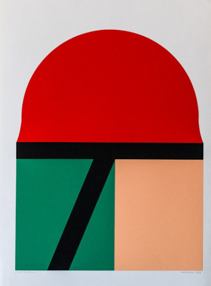 Red Sun 1970 by Takesada Matsutani