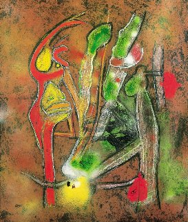 Albero Giovanne 2002 Limited Edition Print - Roberto Sebastian Matta Albero Giovanne 2002 Limited Edition Print - Roberto Sebastian Matta