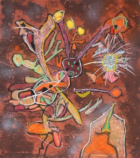 New View 1996 Limited Edition Print - Roberto Sebastian Matta New View 1996 Limited Edition Print - Roberto Sebastian Matta