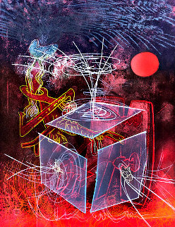 L’ame Est Une Couronne (Une Saison En Enfer) Seasons in Hell 1977 Limited Edition Print - Roberto Sebastian Matta L’ame Est Une Couronne (Une Saison En Enfer) Seasons in Hell 1977 Limited Edition Print - Roberto Sebastian Matta