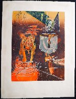 Nous Ne Sommes Pas Au Monde (Une Saison En Enfer) 1977 Limited Edition Print by Roberto Sebastian Matta - 2 Nous Ne Sommes Pas Au Monde (Une Saison En Enfer) 1977 Limited Edition Print by Roberto Sebastian Matta - 2