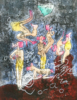 Tarot of Theleme's Soul 1994 Limited Edition Print - Roberto Sebastian Matta Tarot of Theleme's Soul 1994 Limited Edition Print - Roberto Sebastian Matta