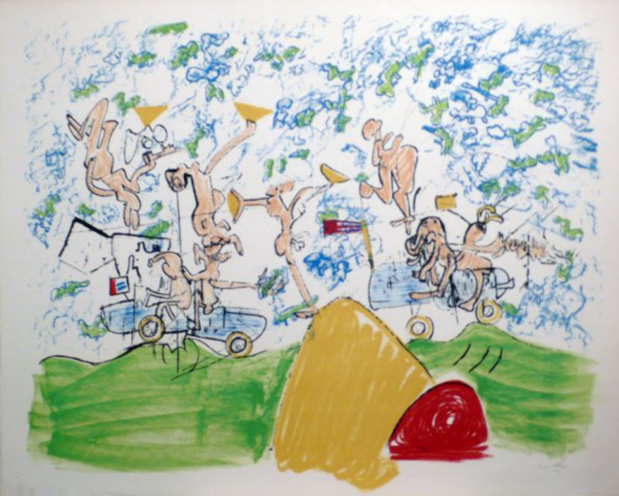 Fog Gog Magog 1971 Limited Edition Print by Roberto Sebastian Matta Fog Gog Magog 1971 Limited Edition Print by Roberto Sebastian Matta