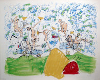 Fog Gog Magog 1971 Limited Edition Print by Roberto Sebastian Matta - 0 Fog Gog Magog 1971 Limited Edition Print by Roberto Sebastian Matta - 0