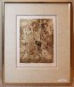 Unititled Etching From the Paroles Peintes Suite 1971 Limited Edition Print by Roberto Sebastian Matta - 4