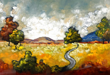 Untitled Painting 54x43 Huge Original Painting - Emanuel Mattini Untitled Painting 54x43 Huge Original Painting - Emanuel Mattini