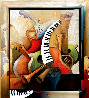 Orchestration Mosaic 49x42 - Huge Original Painting by Emanuel Mattini - 0