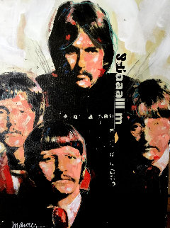 Beatles #1 1980 Embellished Limited Edition Print - Sid Maurer Beatles #1 1980 Embellished Limited Edition Print - Sid Maurer