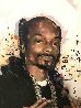 Snoop Dog 35x27 Original Painting by Sid Maurer - 2
