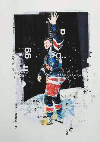Madison Square Garden Farewell - Hockey - Gretsky Limited Edition Print - Sid Maurer