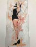 Marilyn Monroe Black Swimsuit Limited Edition Print by Sid Maurer - 1