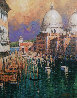 Busy on the Grand Canal Embellished 2006 - Venice, Italy Limited Edition Print by Marko Mavrovich - 0