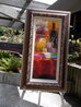 Brushes and Wine 2015 - Framed Embellished Giclee on Canvas Limited Edition Print by Marko Mavrovich - 2 Brushes and Wine 2015 - Framed Embellished Giclee on Canvas Limited Edition Print by Marko Mavrovich - 2