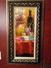 Brushes and Wine 2015 - Framed Embellished Giclee on Canvas Limited Edition Print by Marko Mavrovich - 1 Brushes and Wine 2015 - Framed Embellished Giclee on Canvas Limited Edition Print by Marko Mavrovich - 1