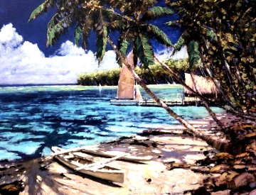 Solitude in the Pacific 2005 Limited Edition Print - Marko Mavrovich Solitude in the Pacific 2005 Limited Edition Print - Marko Mavrovich